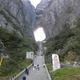La escalera de Tianmen, con sus 999 escalones. Foto: Wikipedia